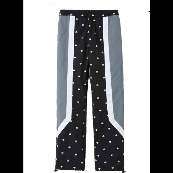 X-Girl Heart Easy Pants - Japanese Track Pull On - 2 NWT - Picture 1 of 10